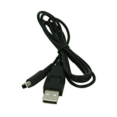 HDE USB Nintendo Charge Cable Power Adapter Charger for 3DS XL / 3DS / 2DS / DSi XL / Dsi