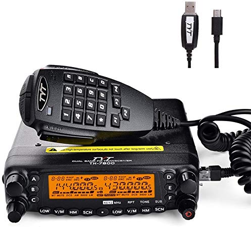 TYT TH-7800 Mobile Transceivers 50W Dual Band Ham Radio 800CH Amateur Radio