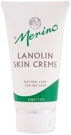 Dry Skin Lanolin Cream by Merino (50ml/1.7fl oz Tube)