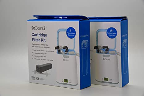Cartridge Filter Kit for SoClean 2-2 Pack