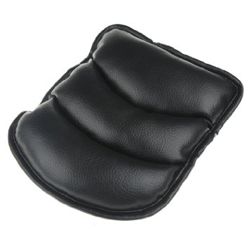 ChiTronic PU Soft Leather Car Auto Center Console Armrest Pad Cover Cushion 2720cm Black