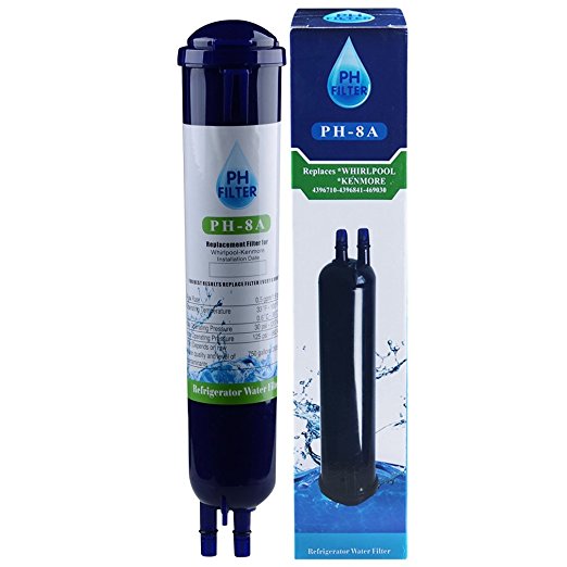 Whirlpool PUR Push Button 4396841 Compatible Water Filter Cartridge - Also Fits Pur W10186667 & Whirlpool 4396710P