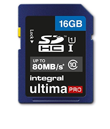 Integral UltimaPro 16 GB SDHC Class 10 Memory Card