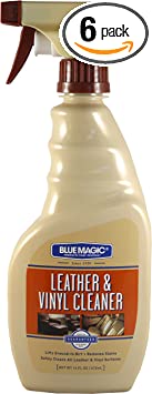 Blue Magic 800-06PK Leather and Vinyl Cleaner - 16 fl. oz, (Pack of 6)