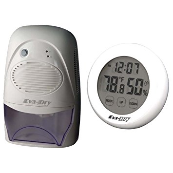 Eva-dry Edv-2200 Dehumidifier   Eva-Dry Indoor Humidity Monitor Hygrometer