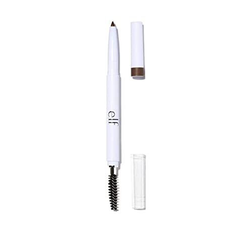 e.l.f, Instant Lift Brow Pencil, Dual-Sided, Precise, Fine Tip, Shapes, Defines, Fills Brows, Contours, Combs, Tames, Neutral Brown, 0.006 Oz