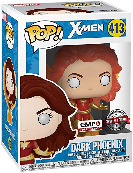 Funko Pop! Marvel: Dark Phoenix Chase (Exclusive) Glow in The Dark