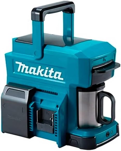 Makita Cafetera a batería DCM501Z, 12Vmax CXT - 14,4V/18V LXT, Azul