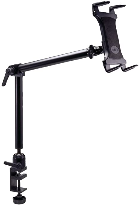 Arkon TAB802 22-Inch Heavy-Duty Aluminum C-Clamp Universal Tablet Mount