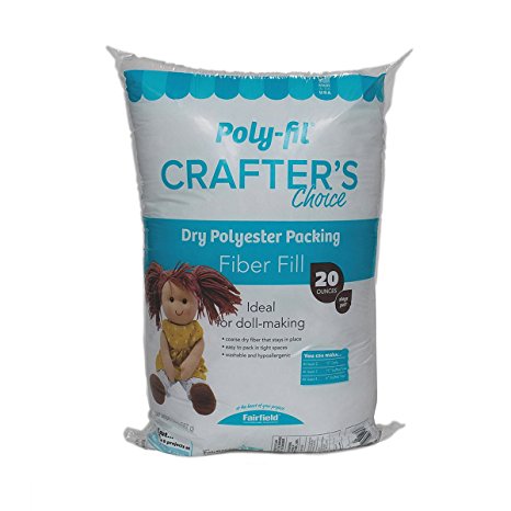 Crafter's Choice Polyester Fiberfill-20 Ounces FOB:MI