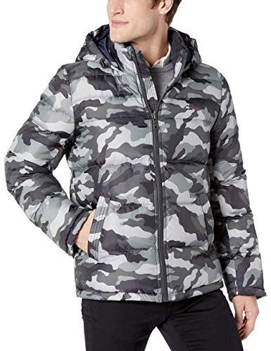 Tommy Hilfiger Men's Classic Hooded Puffer Jacket (Regular and Big & Tall Sizes)