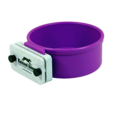 Kennel-Gear Plastic Dog or Cat Bowl Kit