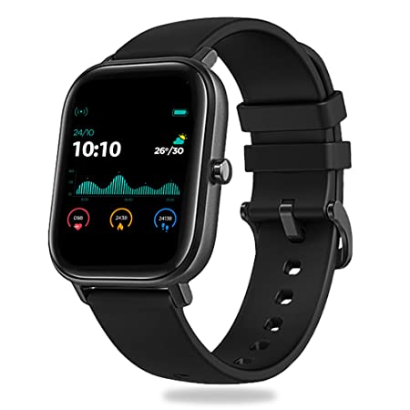 Pebble Pace Smart Watch with Full Touch Dynamic Colour Display, Multiple Sports Mode, Built-in oximeter, HR, Sleep and BP Monitoring
