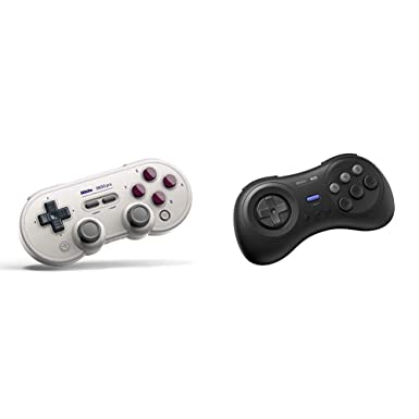 8Bitdo Sn30 Pro Bluetooth Gamepad (G Classic Edition) - Nintendo Switch & M30 Bluetooth Gamepad for Nintendo Switch, PC, macOS and Android with Sega Genesis & Mega Drive Style