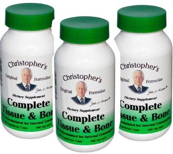 Dr Christophers Formulas Complete Tissue and Bone 100 X 3