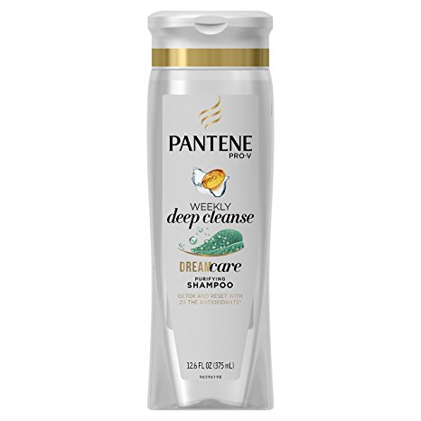 Pantene Pro-V Weekly Deep Cleanse Purifying Shampoo 12.6 Fl Oz 12.600-Fluid Ounce