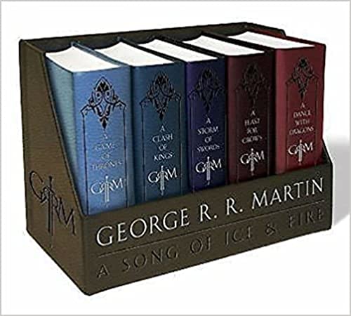 Game of Thrones Leather Boxed Set Song of Ice and Fire Series