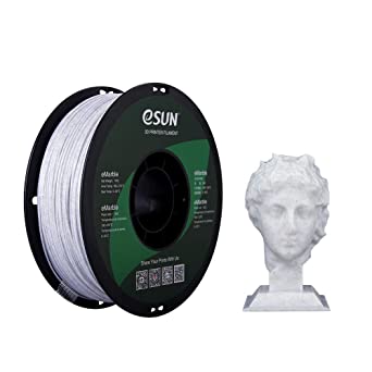 eSUN Marble PLA Filament 1.75mm, Marble PLA 3D Printer Filament, Dimensional Accuracy  /- 0.05mm, 1KG (2.2 LBS) Spool 3D Printing Filament for 3D Printers, Marble Color