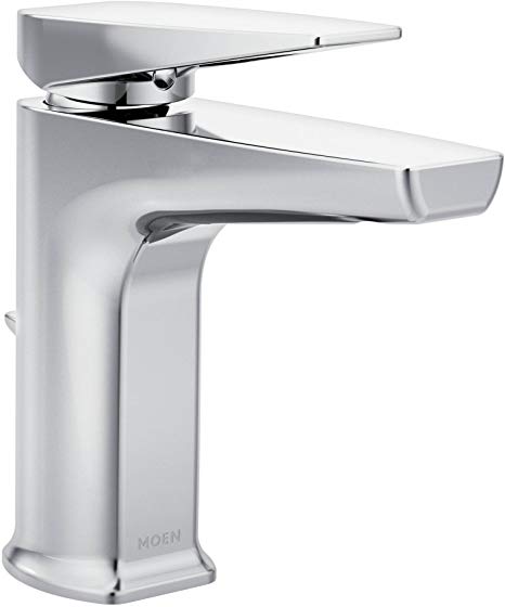 Moen S8000 Via One-Handle Low Arc Bathroom Faucet, Chrome