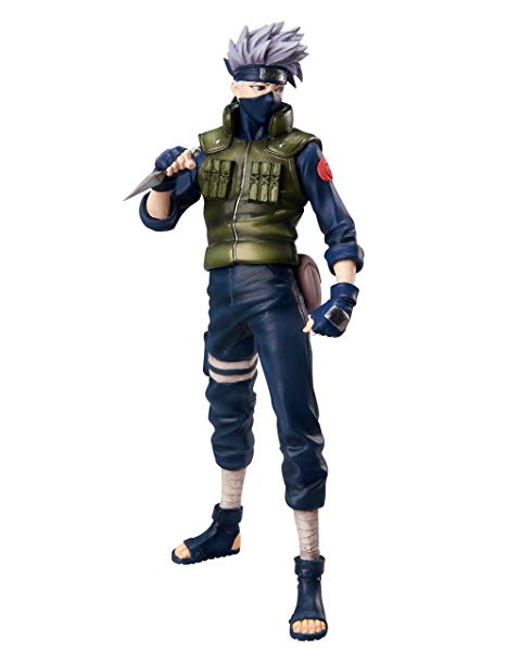 Naruto Shippuden MegaHouse Deluxe 9 Inch PVC G.E.M. Series Statue Kakashi Hatake