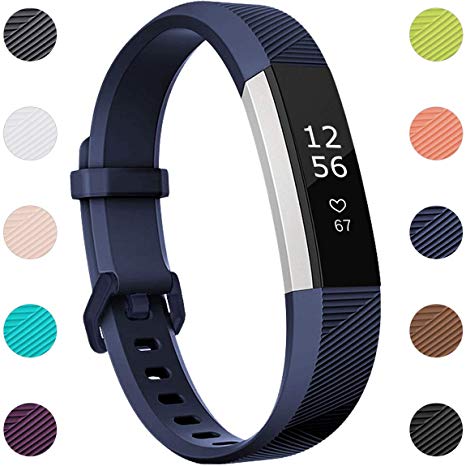 Maledan Bands Compatible with Fitbit Alta and Fitbit Alta HR, Classic Accessories Sport Strap Replacement Band for Fitbit Alta HR/Alta/Ace(XS/S/L), Women Men Boys Girls