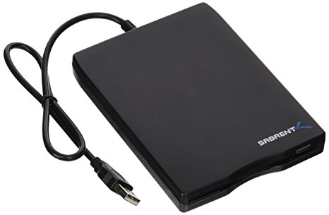 Sabrent External USB 1.44 MB 2x Floppy Disk Drive (FL-UDRV)