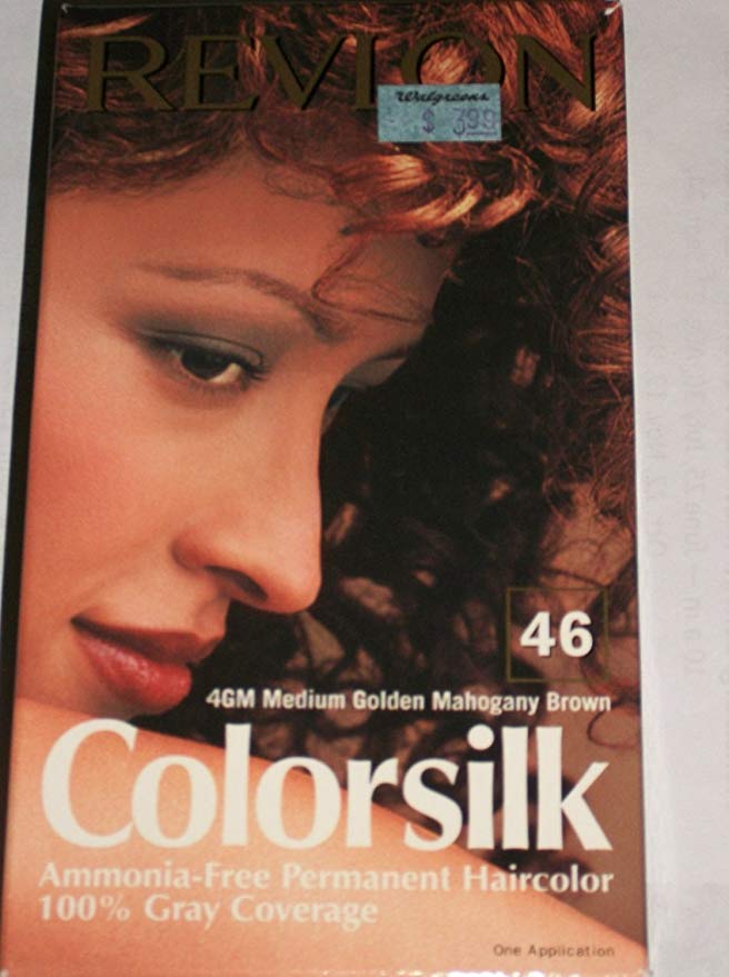 Revlon Colorsilk Beautiful Color, Medium Golden Chestnut Brown [46] 1 ea