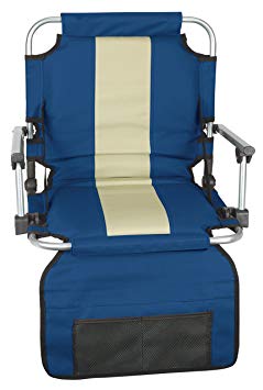 Stansport Folding Stadium Seat with Arms - (19- X17- X5.5-Inch)