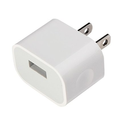 Omni [1 Pack] 1 Port 2A Rapid Speed USB Power Adapter Wall Charger Compatible with Apple iPhone 6 6S Plus iPhone 5S 5 iPod HTC LG Nokia SmartPhone Samsung Galaxy S6 Edge  S5 S4 Note 5