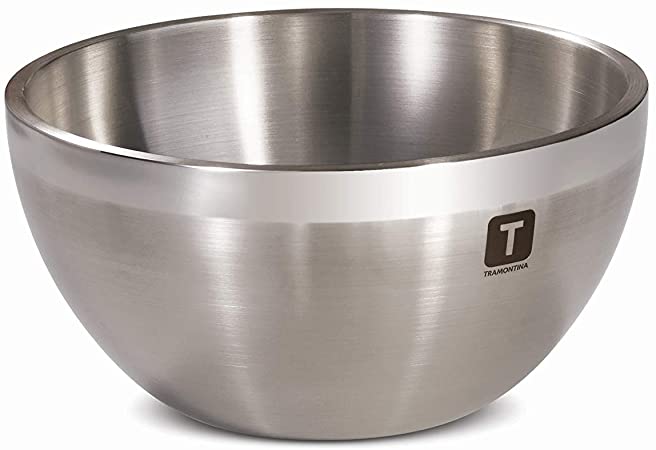 Tramontina Double Wall Stainless Steel Mixing Bowls (1.5-Quart)