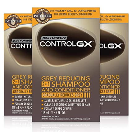 Just For Men Control GX Grey Reducing 2 in 1 Shampoo and Conditioner