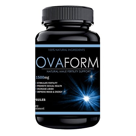 OvaForm Mens / Male Fertility Supplement | Natural Blend of Vitamins and Supplements in Pills