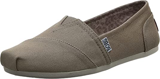 Skechers Women's Bobs Plush-Peace & Love Ballet Flat