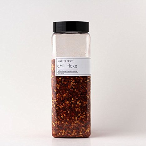 Spiceologist Premium Spices - Crushed Chili Flake - 12 oz - Packaged in Standard PC1 Bulk Container