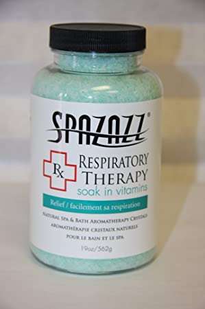 Spazazz RX Therapy Crystals Container, 19-Ounce, Respiratory Therapy/Relief