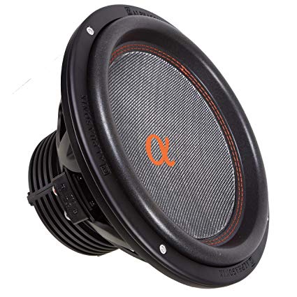 Alphasonik DSW512 Dynamis 500 Series 12” 2400 Watts Max / 800 Watts RMS Dual 4 Ohm Car Subwoofer Die Cast Aluminum Basket w/ Double Stacked Magnets Carbon Fiber Cone Cooling Rings System Sub Woofer