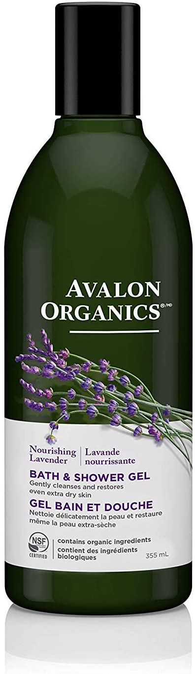 Avalon Organics Lavender Bath and Shower Gel, 355ml