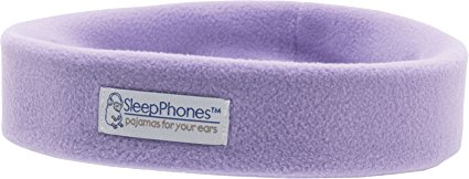 SleepPhones Wireless | Bluetooth Headphones | Ultra Thin Speakers | Lightweight & Comfortable Headband | Best for Insomnia | Includes Micro USB for Recharging | Quiet Lavender - Fleece Fabric
