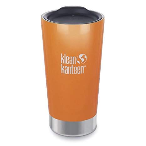 Klean Kanteen Double Wall Vacuum Insulated Stainless Steel Tumbler Cup with Tumbler Lid