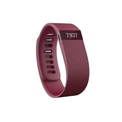 Fitbit Charge Wristband, Burgundy, Small