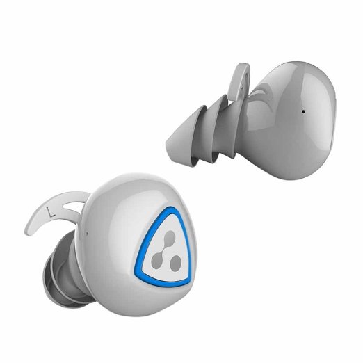 Churuntek Syllable D900S Mini Wireless Bluetooth In-ear Earphone Apt-x IPX4 Waterproof Earbud Headset Headphone (white)