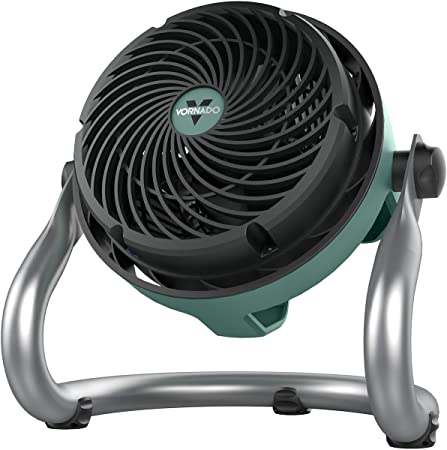 Vornado EXO51 Heavy Duty Air Circulator Shop Fan with IP54 Rated Dustproof and Water-Resistant Motor, Green