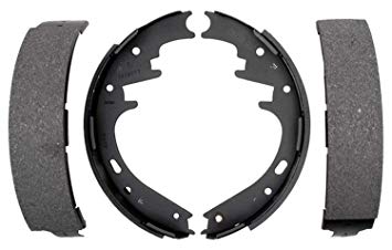 ACDelco 17723B Professional Bonded Rear Drum Brake Shoe Set