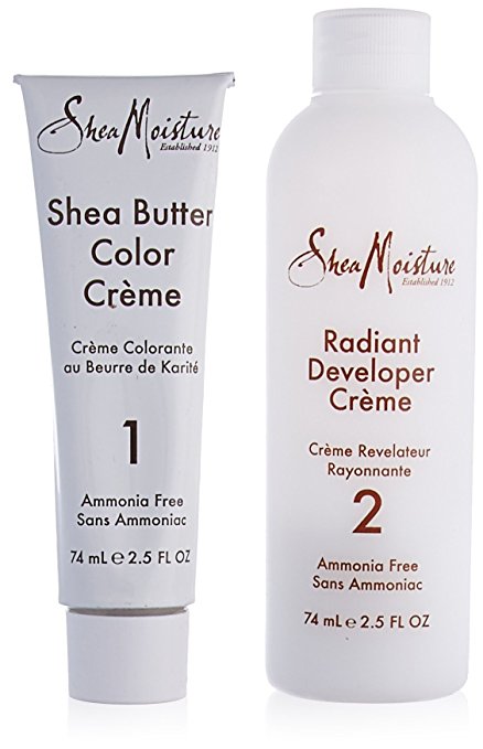 Shea Moisture Nourishing Hair Color Kit, Dark Brown