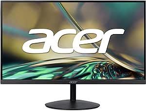 Acer SB322QK bmiipx 31.5" UHD 3840 x 2160 Zero-Frame Gaming Office Monitor | Adaptive-Sync Support (FreeSync Compatible) | Ultra-Thin Design | VESA Mounting Compliant | Tilt | DP & HDMI Ports