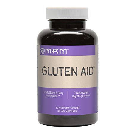 MRM Gluten Free - Assists Gluten and Dairy Consumption, 60-Count vegetarian capsules