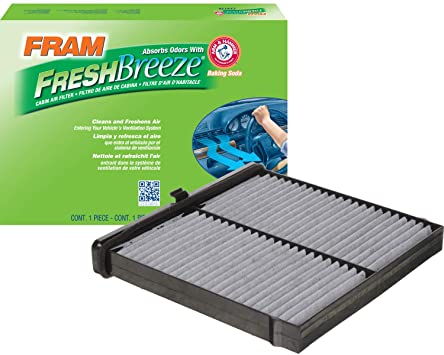 FRAM CF12140 Fresh Breeze Cabin Air Filter with Arm and Hammer