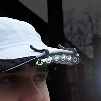 LightGUIDE Clip-on 6 LED Hat Light