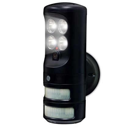 GE Motion-Tracking LED Security Spotlight Smart Track Technology