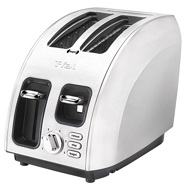 T-fal Avante Icon 2-Slice Toaster (Brushed Stainless Steel body)